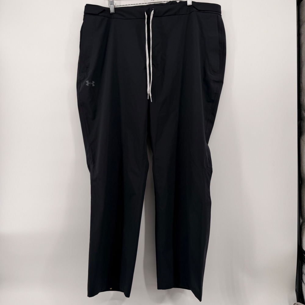 Under Armour Mens XXL Loose Fit Athletic Training Pants Black